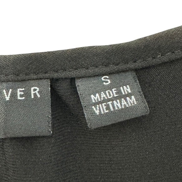 Susan Graver Artisan Beaded Blouse S Black Long Sleeve Glam Boho Top - Picture 6 of 8